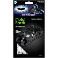 Metal Earth Iconx DC Dark Knight Batman Tumbler Steel Model Kit - Radar Toys