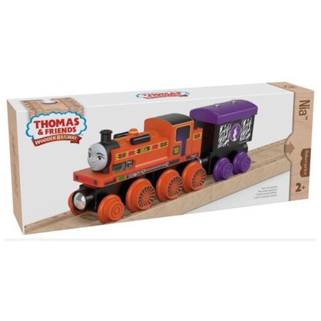 Fisher Price Thomas And Friends Wooden Railway Nia Train