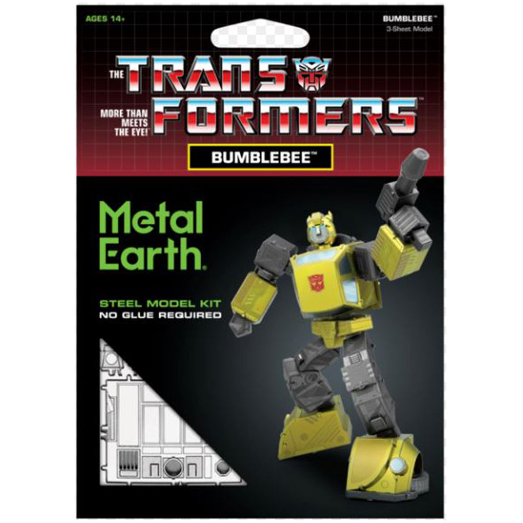 Metal Earth Transformers Bumblebee Color Model Kit