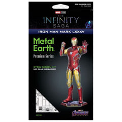 Metal Earth Iconx Marvel Infinity Saga Iron Man Steel Model Kit - Radar Toys