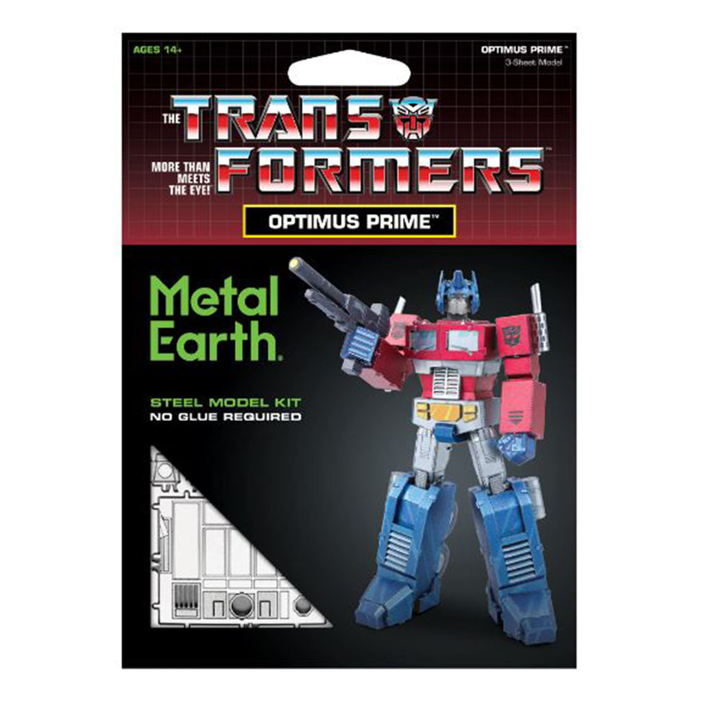 Metal Earth Transformers Optimus Prime Color Model Kit