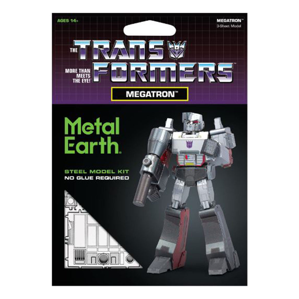 Metal Earth Transformers Megatron Color Model Kit