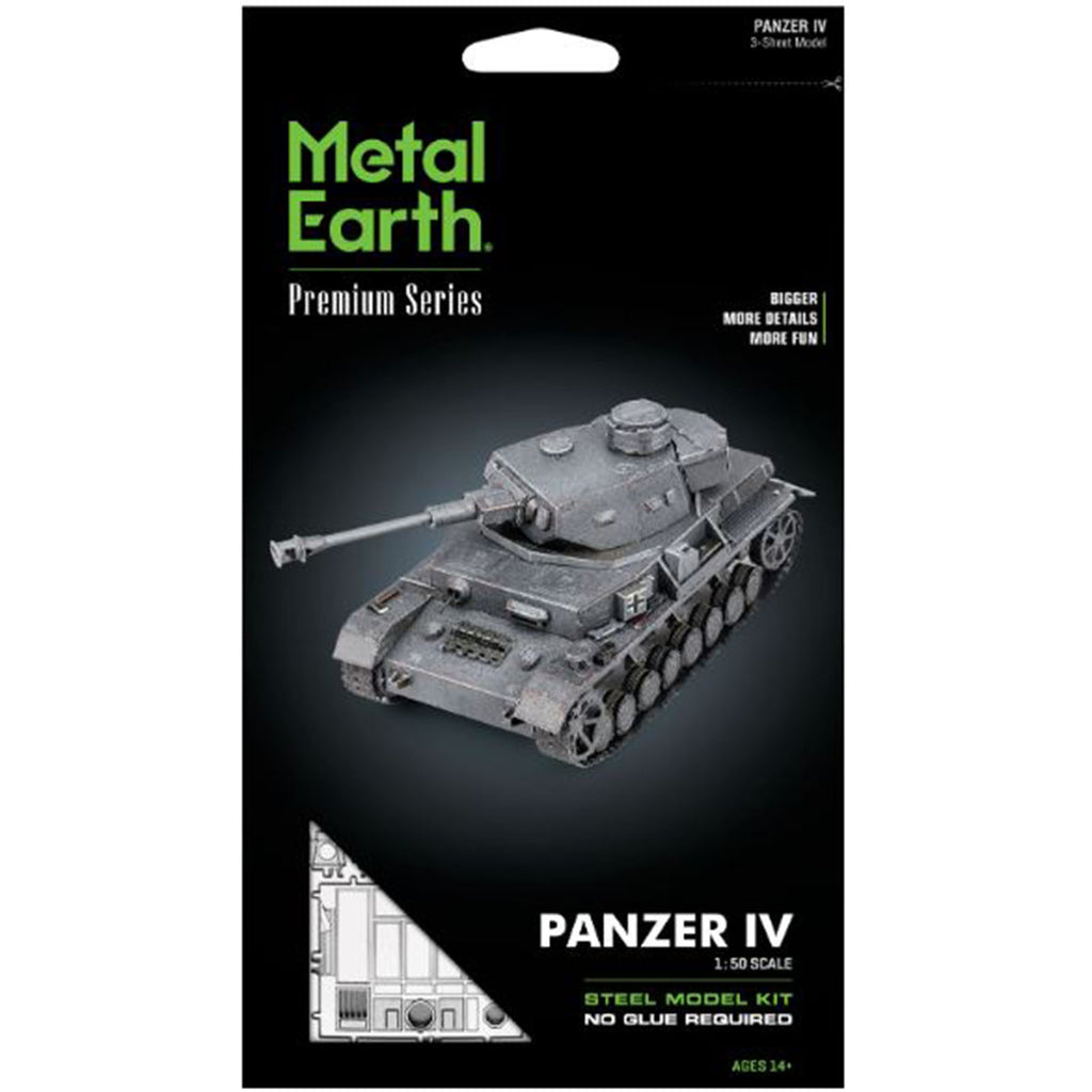 Metal Earth Iconx Panzer IV Steel Model Kit