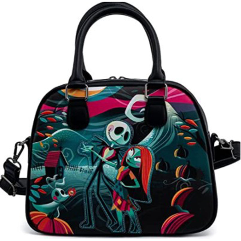 Loungefly Disney Nightmare Before Christmas Simply Meant To Be Crossbody Bag Purse