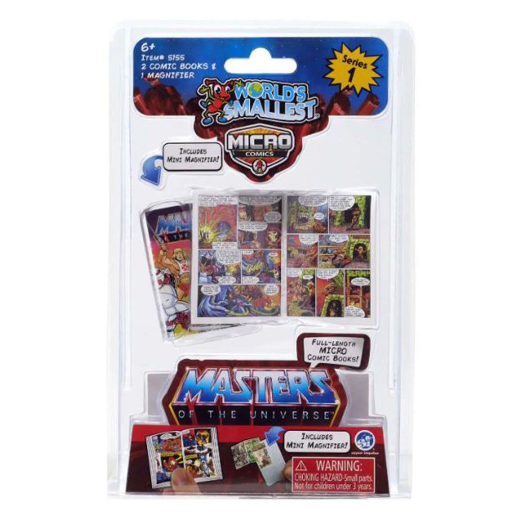 Super Impulse World's Smallest Masters Of The Universe Hordes Of Hordak Comic Set