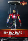 Hot Toys Marvel Iron Man Mark III Construction Version Figure - Radar Toys