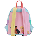 Loungefly Disney Princess Collage Triple Pocket Mini Backpack - Radar Toys
