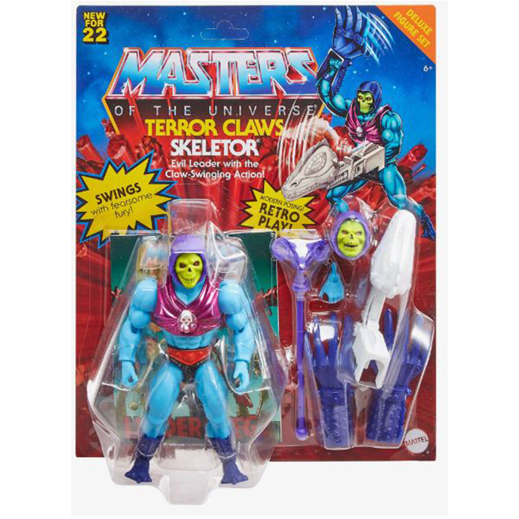 Masters Of The Universe Terror Claws Skeletor Action Figure - Radar Toys