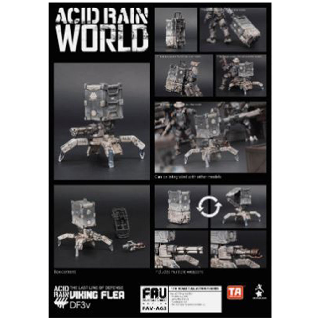 Acid Rain Viking Flea DF3v 1:18 Scale Figure Set - Radar Toys
