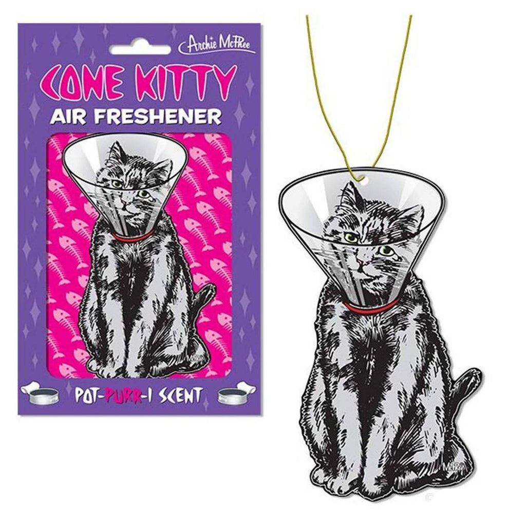 Cat In A Cone Kitty Air Freshener