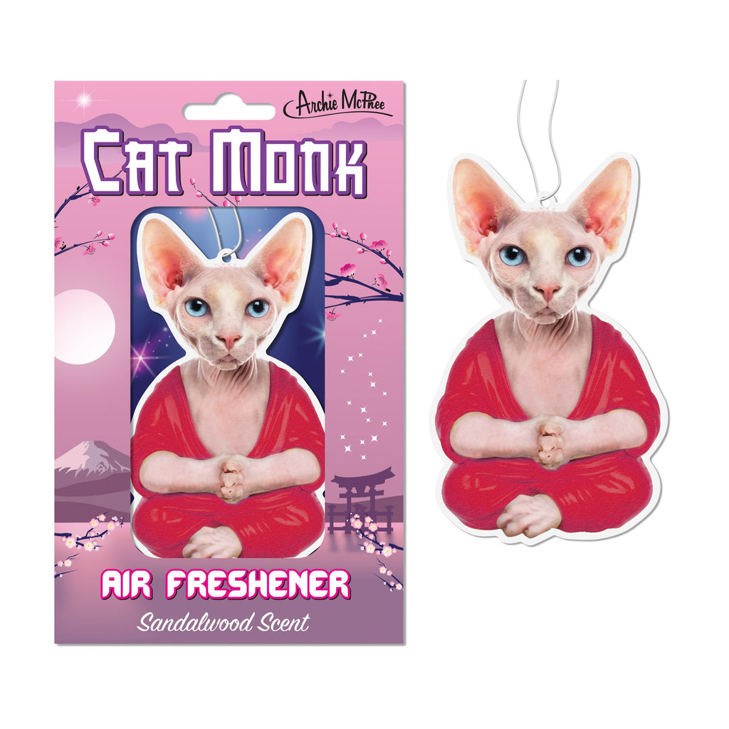 Cat Monk Sandalwood Scent Air Freshener