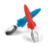 FRED 3-2-1 Lunch Rocket Utensils Set - Radar Toys