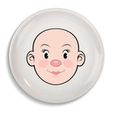FRED Ms. Food Face Ceramic Activity Plate - Radar Toys