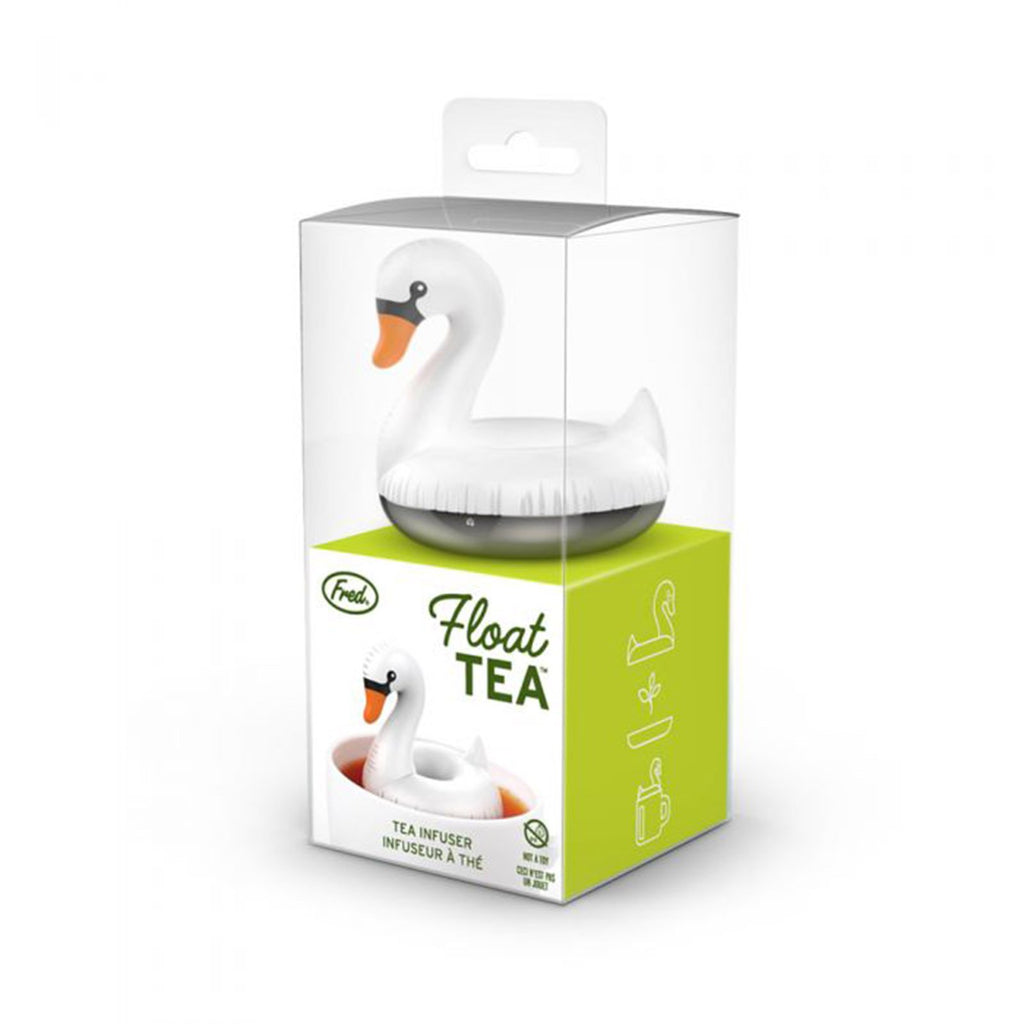 FRED Pool Float Swan Tea Infuser