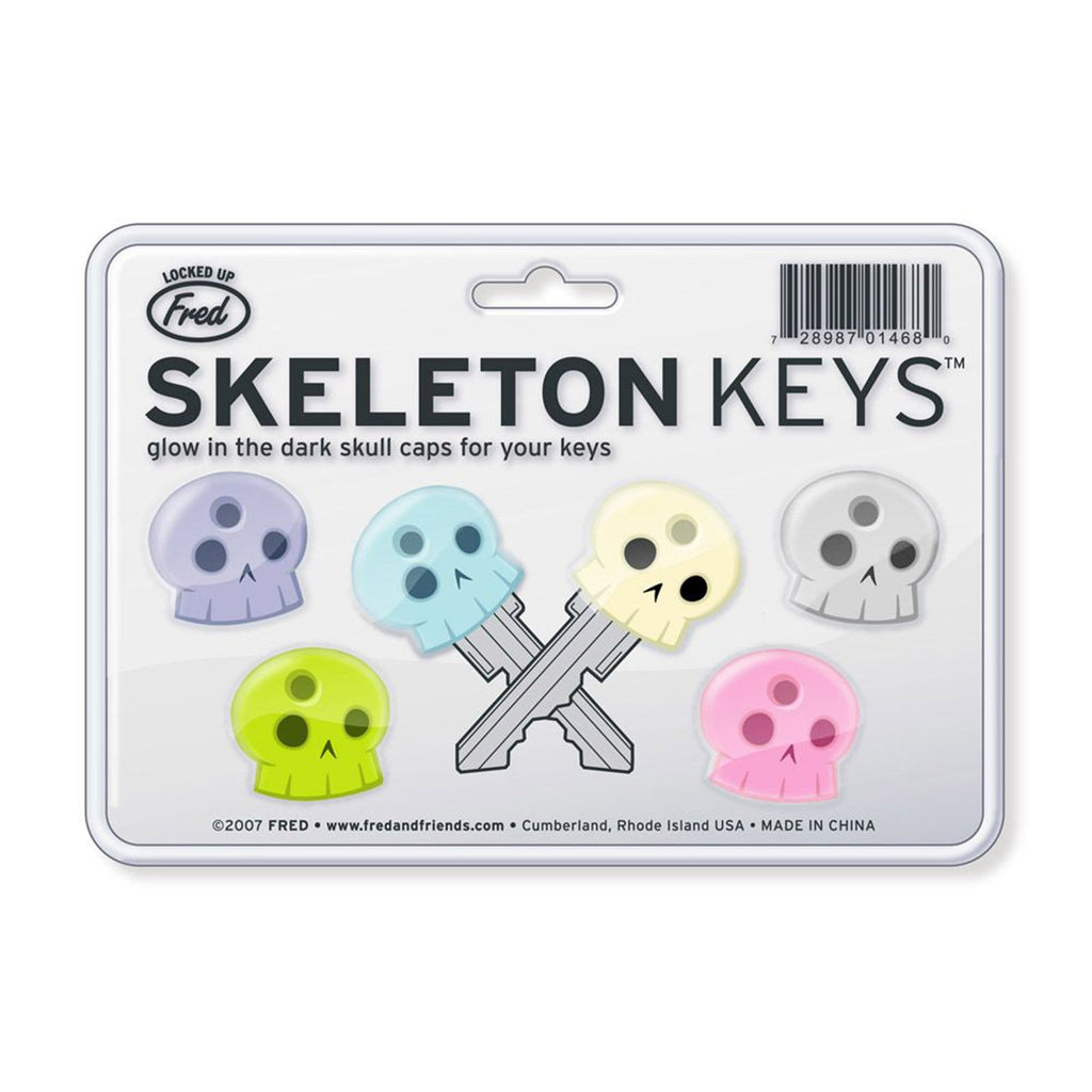 FRED Skeleton 6 Key Cover Set