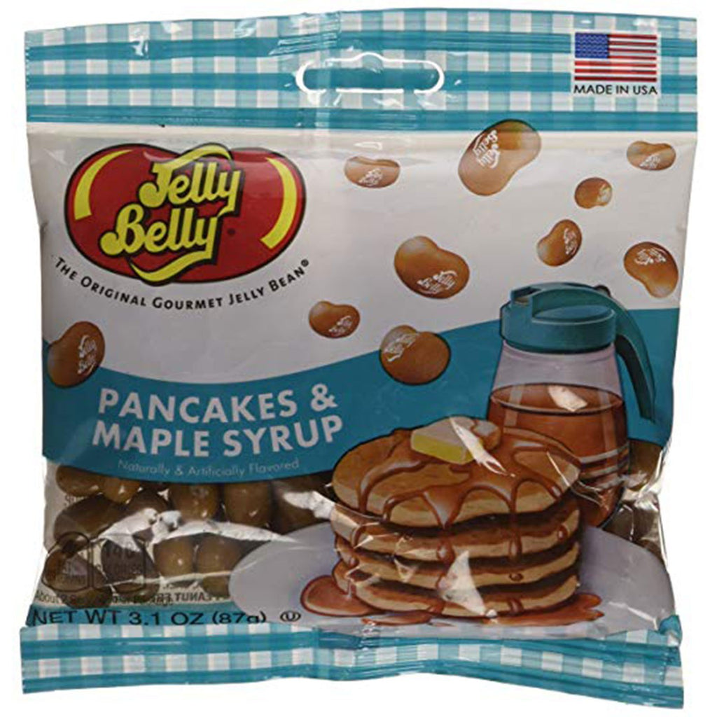 Jelly Belly Pancakes With Maple Syrup 3.1 oz Flavored Candy - Radar Toys