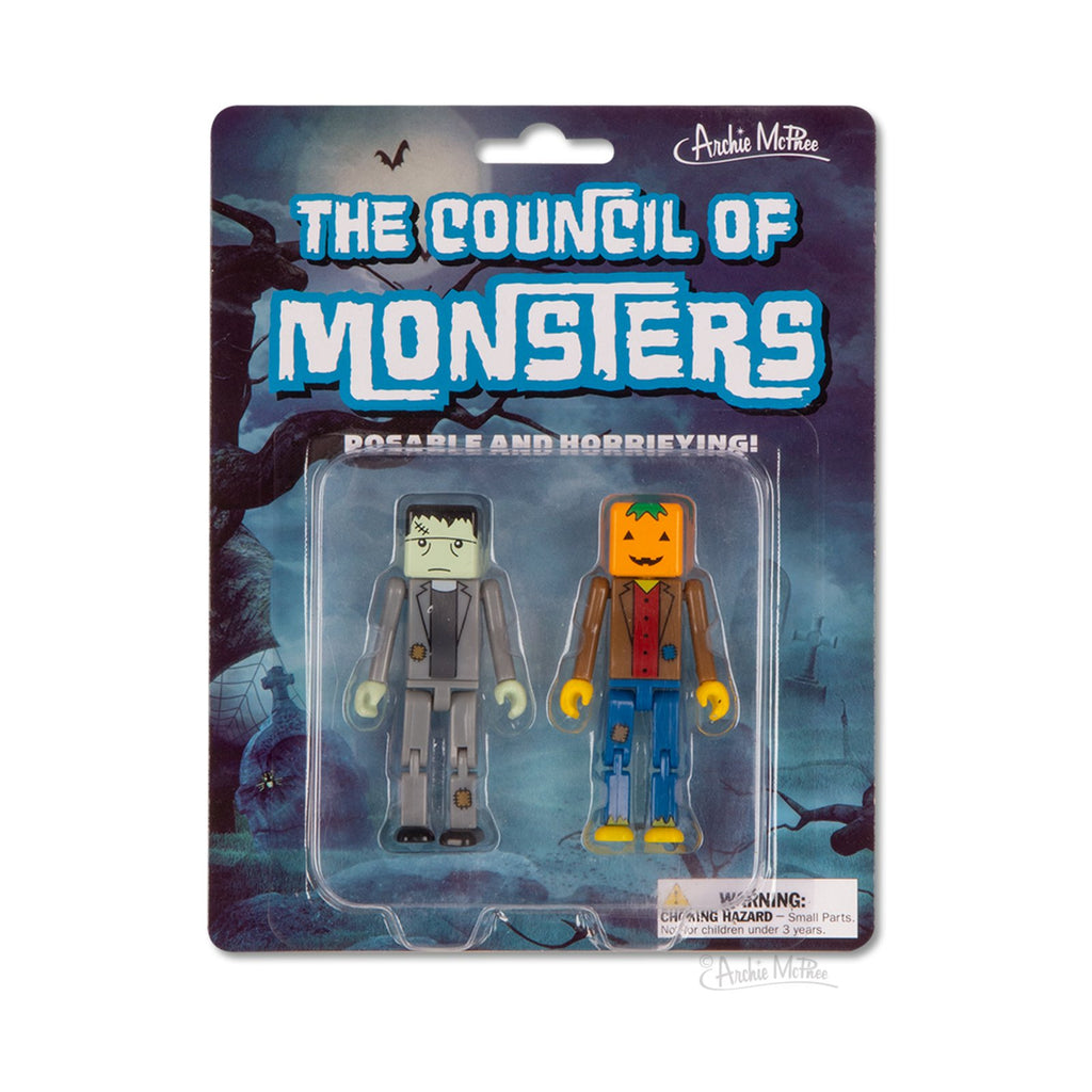 The Council Of Monsters Frank & Jack Series 1 Cube Figures