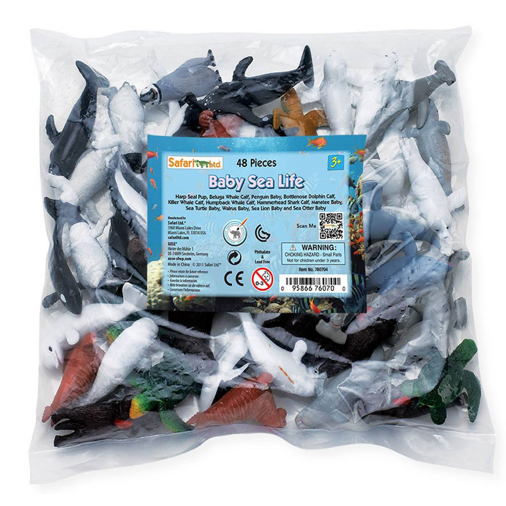 Baby Sea Life Bulk Bag Mini Figures Safari Ltd - Radar Toys