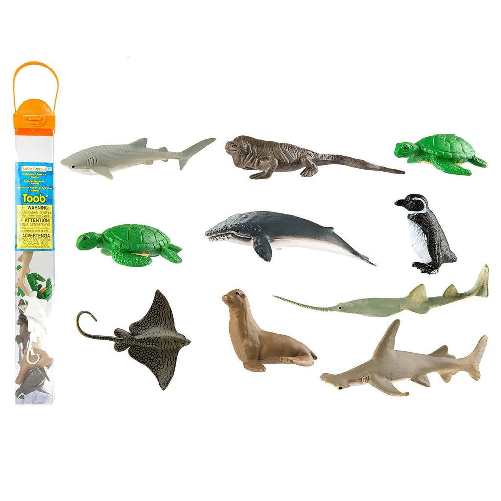 Endangered Species Marine Species Toob Mini Figures Safari Ltd