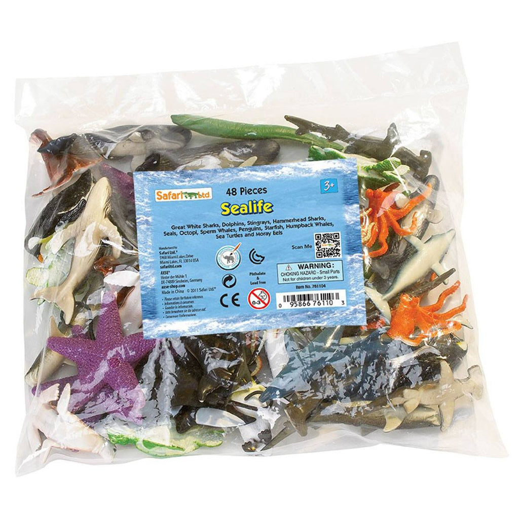 Sea Life Bulk Bag Mini Figures Safari Ltd - Radar Toys