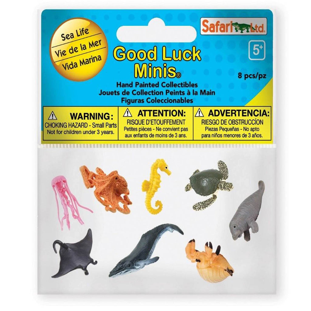 Sea Life Fun Pack Mini Good Luck Figures Safari Ltd - Radar Toys