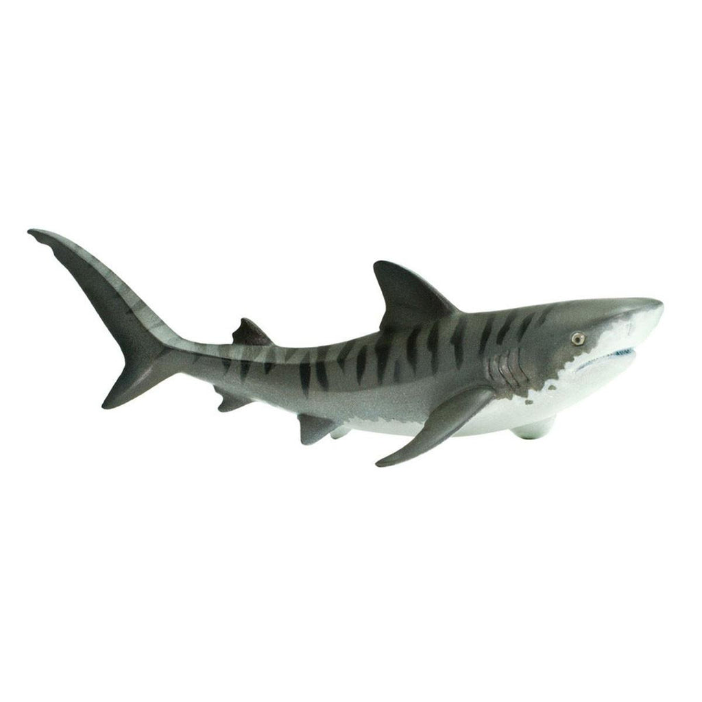 Tiger Shark Dark Blue Sea Life Figure Safari Ltd