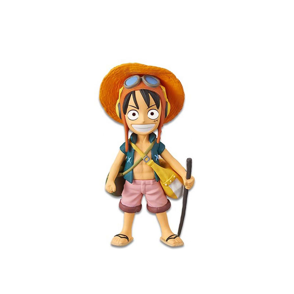 One Piece WCF Treasure Rally Luffy Strong World Clothes Mini Figure