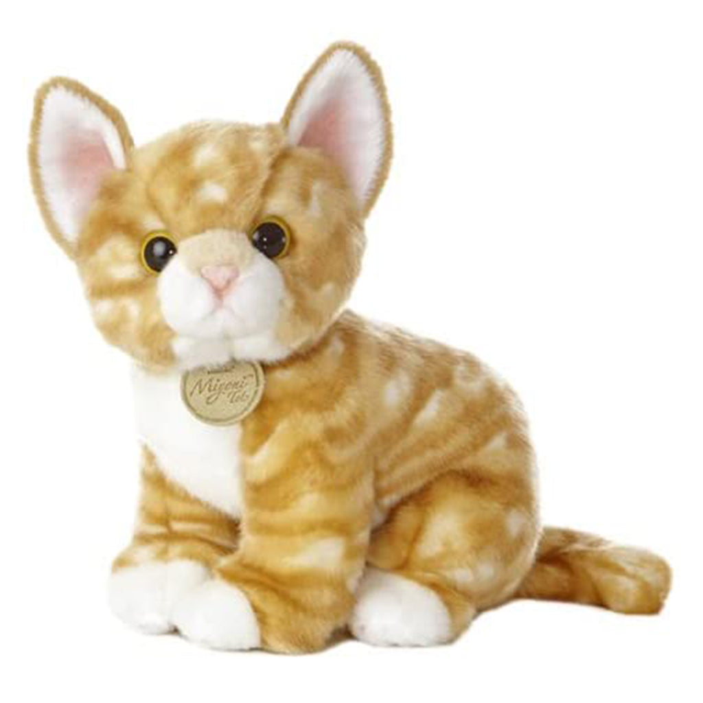 Aurora Miyoni Tots Orange Tabby Kitten 10 Inch Plush