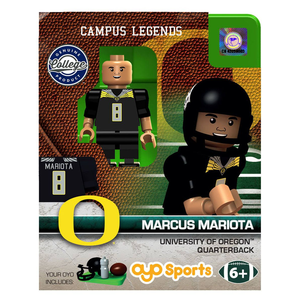 NCAA Oregon Ducks Marcus Mariota Campus Legends OYO Mini Figure - Radar Toys