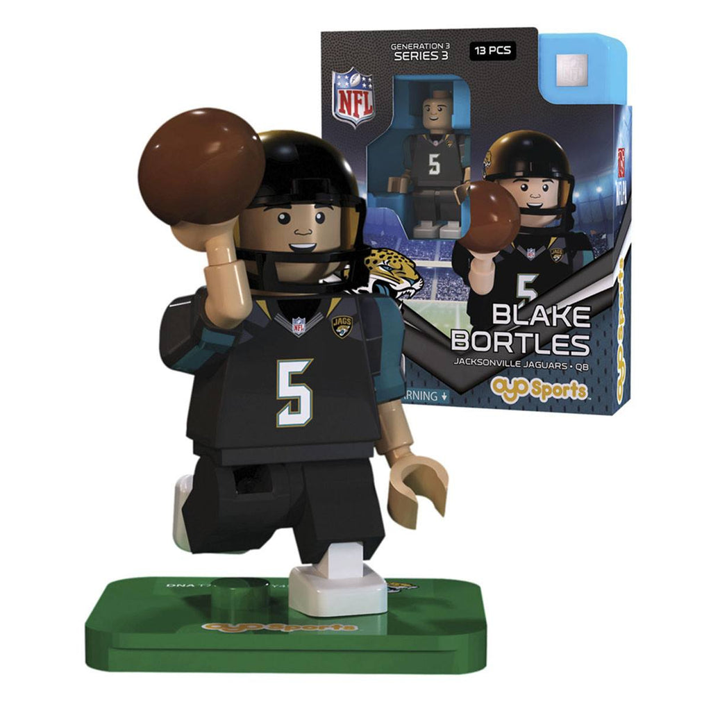 NFL Jacksonville Jaguars Blake Bortles G3S3 OYO Mini Figure - Radar Toys