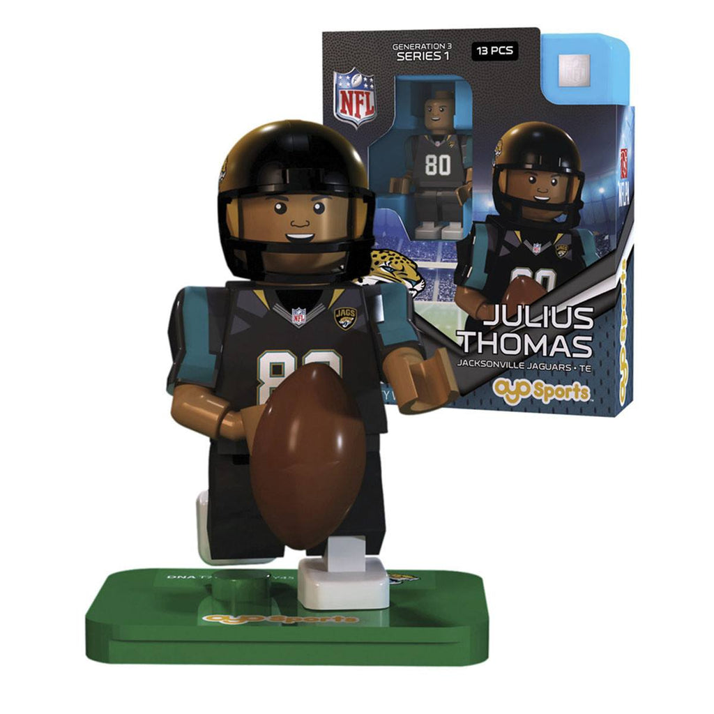 NFL Jacksonville Jaguars Julius Thomas G3S1 OYO Mini Figure