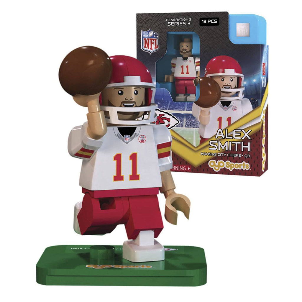 NFL Kansas City Chiefs Alex Smith G3S3 OYO Mini Figure - Radar Toys