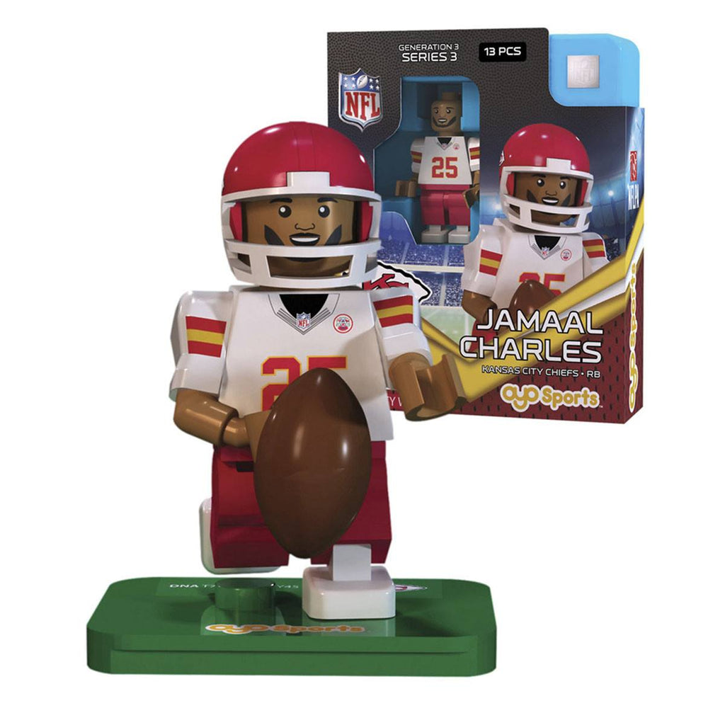 NFL Kansas City Chiefs Jamaal Charles G3S3 OYO Mini Figure