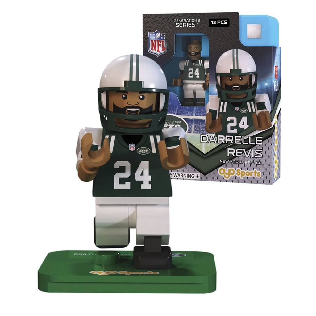 NFL New York Jets Darrelle Revis G3S1 OYO Mini Figure - Radar Toys