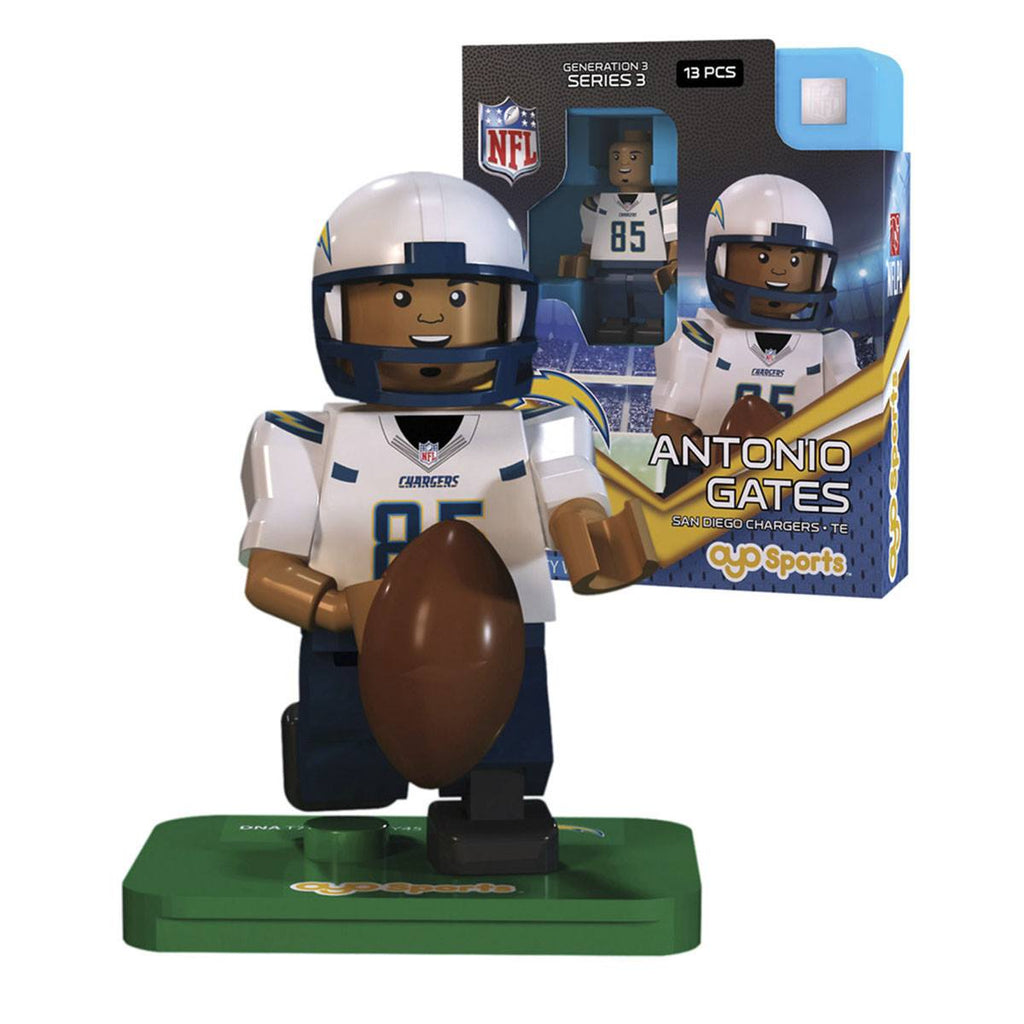 NFL San Diego Chargers Antonio Gates G3S3 OYO Mini Figure - Radar Toys