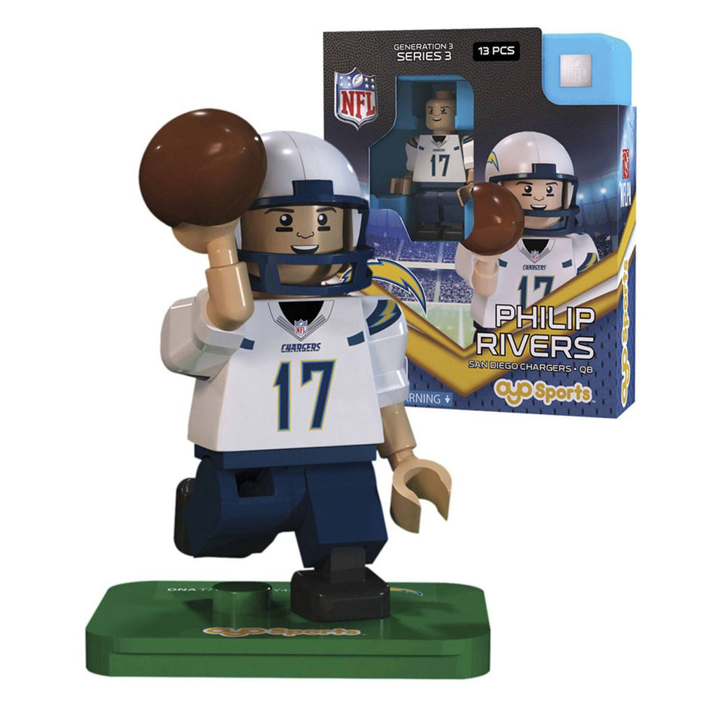 NFL San Diego Chargers Philip Rivers G3S3 OYO Mini Figure - Radar Toys