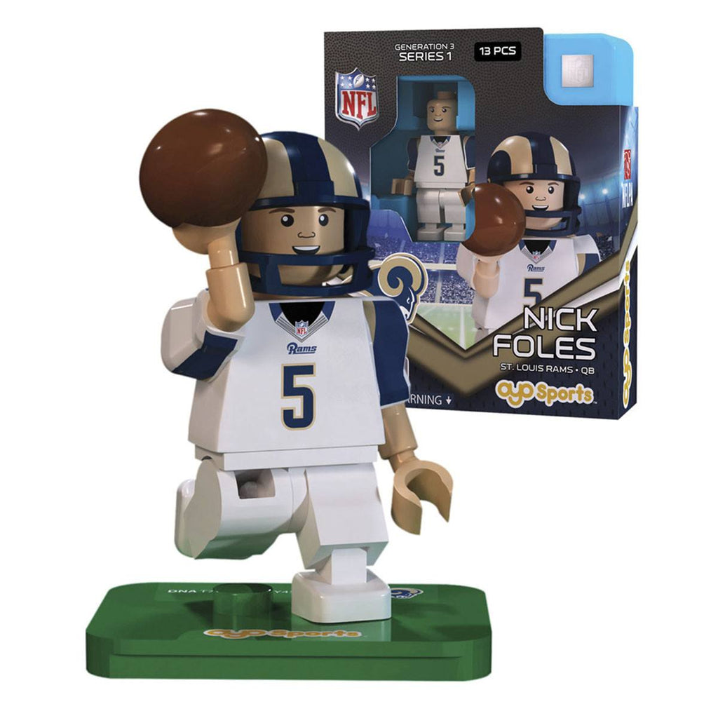 NFL St. Louis Rams Nick Foles G3S1 OYO Mini Figure
