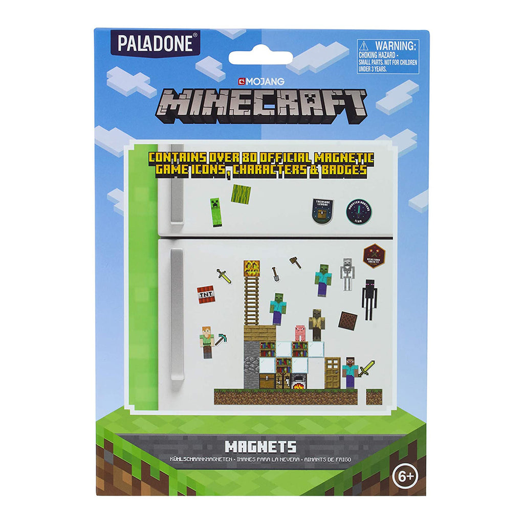 Paladone Minecraft Build A Level Magnets