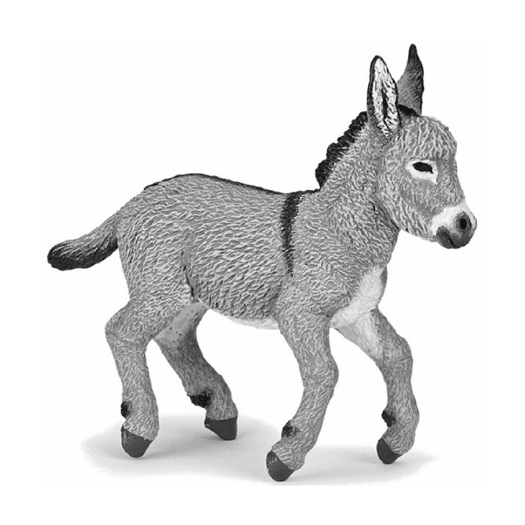Papo Provence Donkey Foal Animal Figure 51177 - Radar Toys