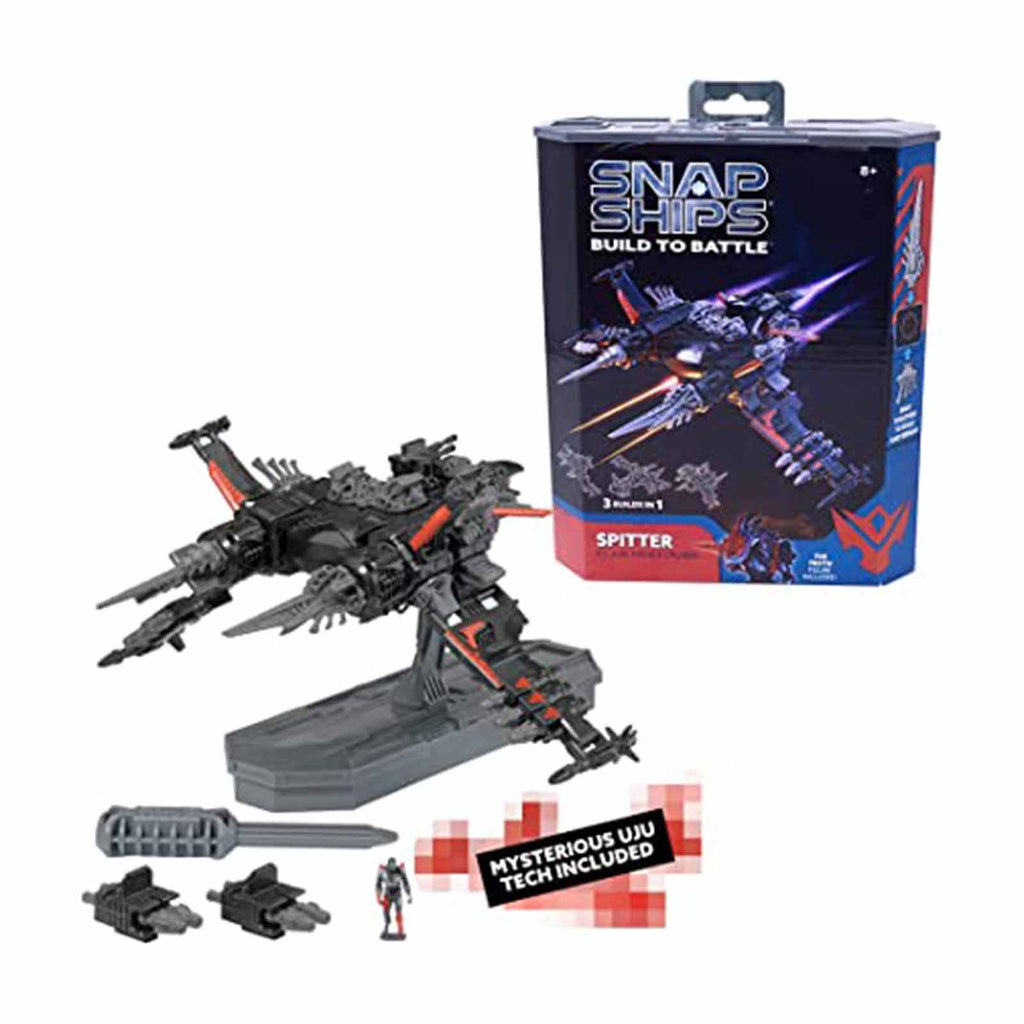 Snap Ships Komplex Spitter KLAW Missile Cruiser 3-In-1 Building Set