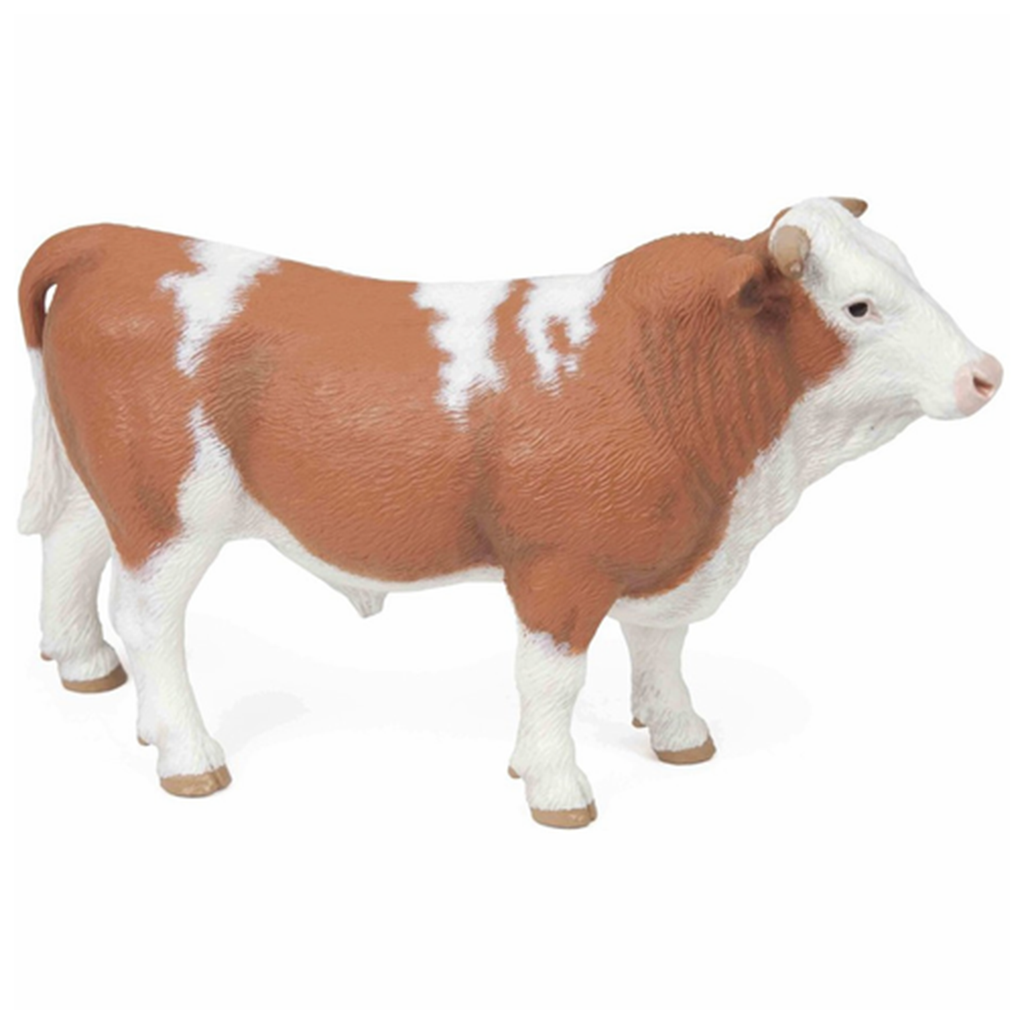Papo Simmental Bull Animal Figure 51142 - Radar Toys