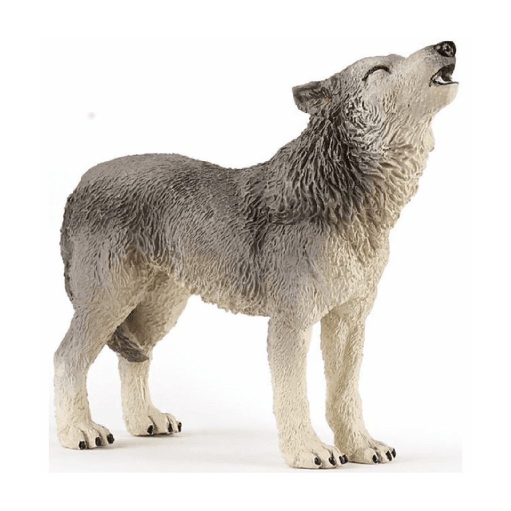 Papo Howling Wolf Animal Figure 50171