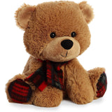 Aurora Pete D Plaid Bear 8 Inch Plush Figure - Radar Toys
