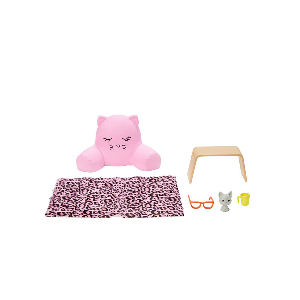 Barbie Pet Lounge Cat Pillow Accessory Set