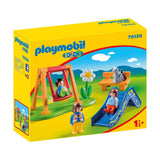 Playmobil 1-2-3 Children's Playground Building Set 70130 - Radar Toys