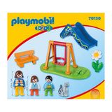 Playmobil 1-2-3 Children's Playground Building Set 70130 - Radar Toys
