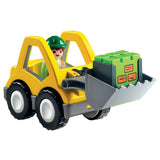 Playmobil 1-2-3 Excavator Building Set 6775 - Radar Toys