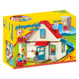 Playmobil 1-2-3 Family Home Building Set 70129 - Radar Toys