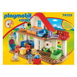 Playmobil 1-2-3 Family Home Building Set 70129 - Radar Toys