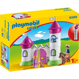 Playmobil 123 Castle With Stackable Towers Building Set 9389 - Radar Toys